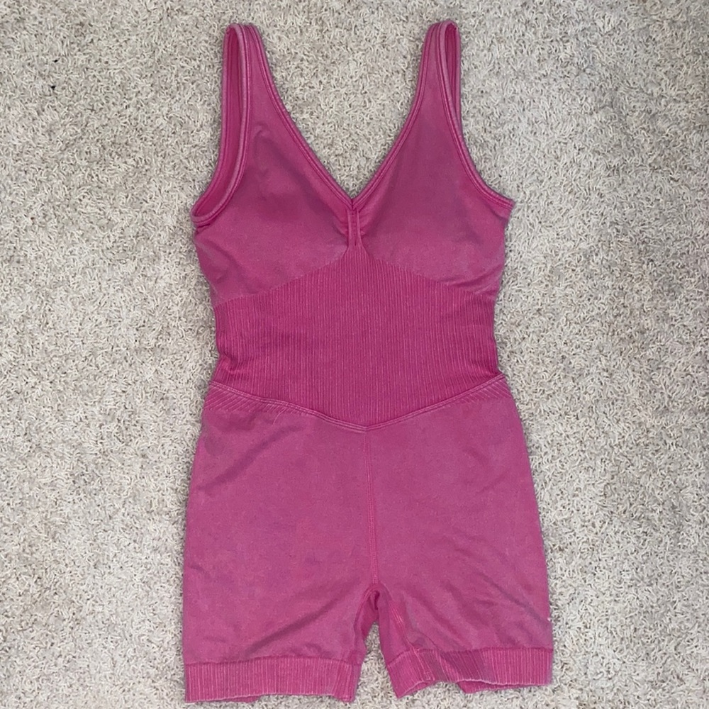 JoyLab Hot Pink Workout Onsie Brand New